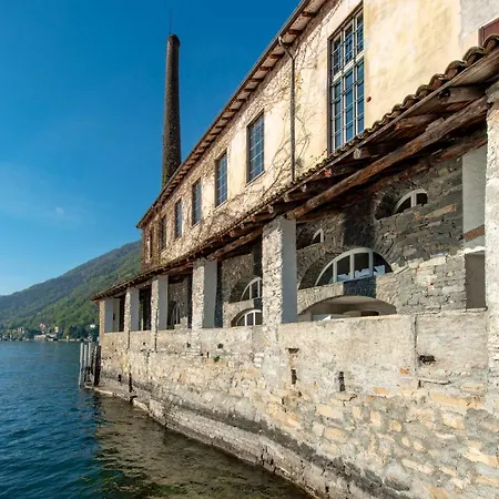 Villa La Filanda -pieds Dans L'eau On Como- Brienno