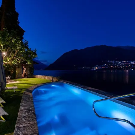 La Filanda -pieds Dans L'eau On Como- Villa Brienno