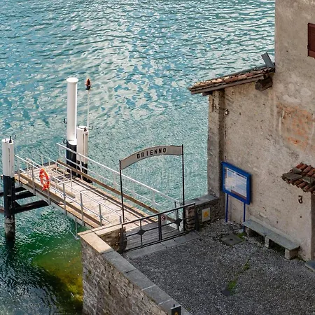 La Filanda -pieds Dans L'eau On Como- Villa Brienno