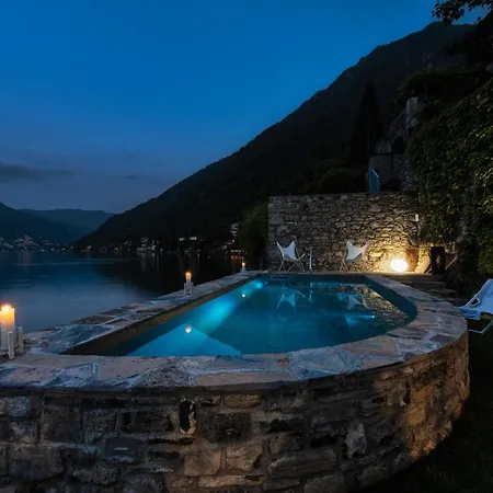 Villa La Filanda -pieds Dans L'eau On Como-